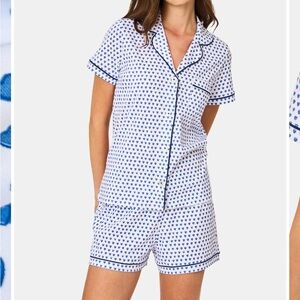 Roller Rabbit Hearts Polo Pajamas